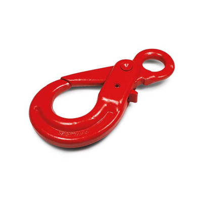 Grade 80 eye self-locking hook
