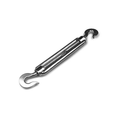 DIN 1480 turnbuckles, hook/hook