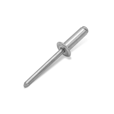 White standard blind rivets