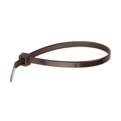 ABNYM Collier nylon Brun