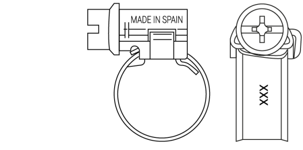 ASFA L7 Worm-Drive Clip