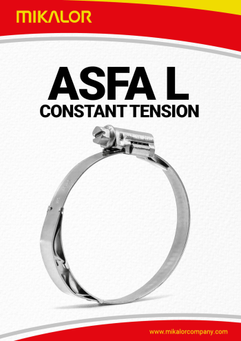 Folleto Mikalor Abrazadera ASFA L (9 mm) Constant Tension
