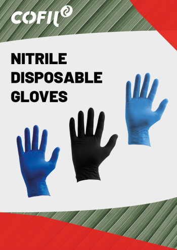 Folleto Cofil Guantes desechables de nitrilo