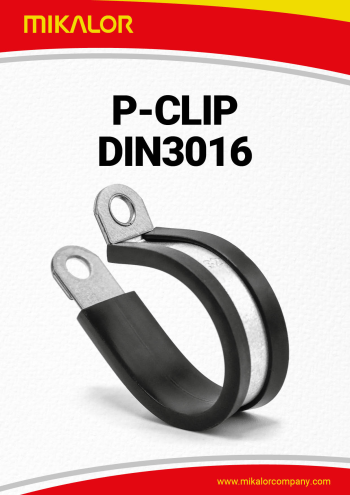 Folleto Mikalor Abrazadera DIN 3016 P-Clip