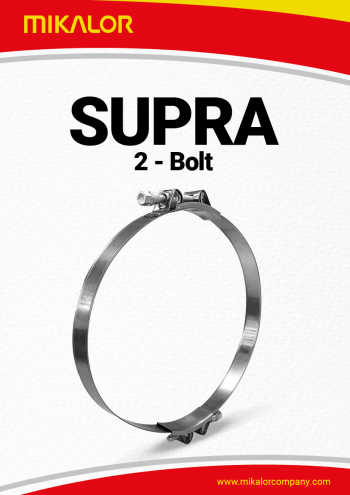 Folleto Mikalor Abrazadera Supra Doble Tornillo