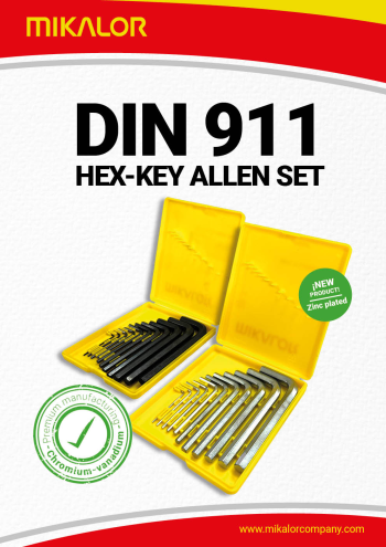 Folleto Mikalor Juego de Llaves DIN911