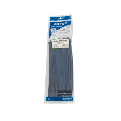 MD blue detectable nylon cable ties