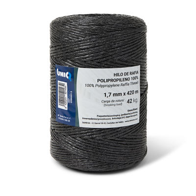 100% Polypropylene raffia yarn 1 C 1,200 m/kg - 600 m/kg